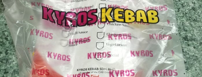 Kyros Kebab is one of Makan @KL #14.