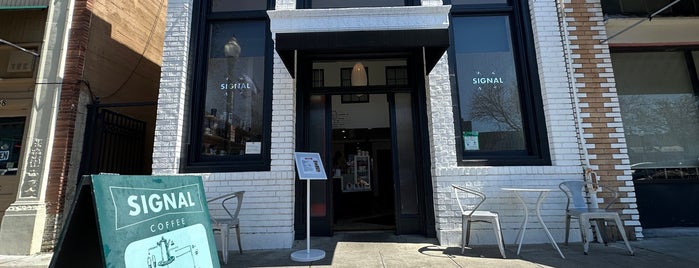 SIGNAL Coffee Roasters is one of Oakland A+'s.