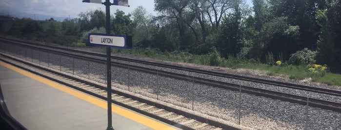 UTA FrontRunner Layton Station is one of Frequent Places.