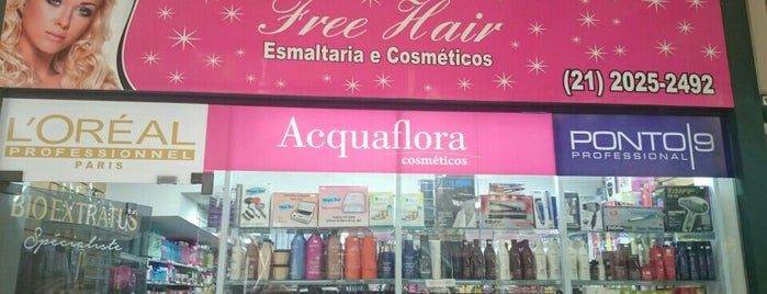 Free Hair Cosméticos is one of Lugares favoritos de Cida F..
