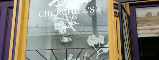 Churchills Tea Shop is one of The 15 Best Places with Gardens in Cincinnati.