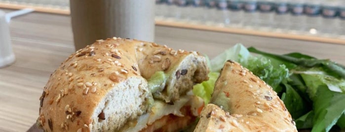 Bagel Brothers with Giovanni L. is one of Riyadh breakfast spots.