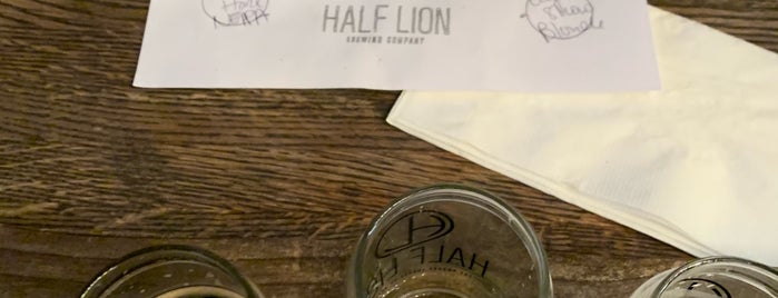 Half Lion Brewing Co is one of Puget Sound Breweries South.