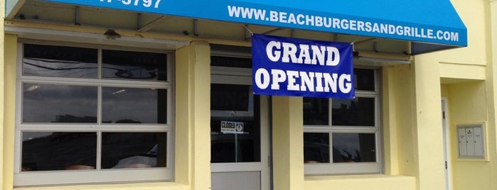 Beach Burgers and Grille is one of Jersey Shore InMotion's Local Business Partners.
