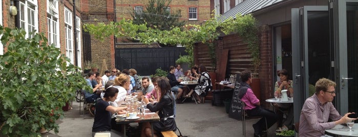 Rochelle Canteen is one of London: restaurants, bars, cafes.