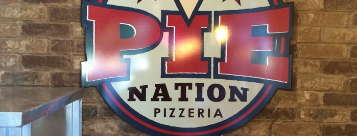Pie Nation Pizzeria is one of สถานที่ที่ Mark ถูกใจ.