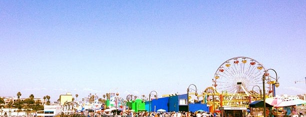 Santa Monica Pier is one of California.