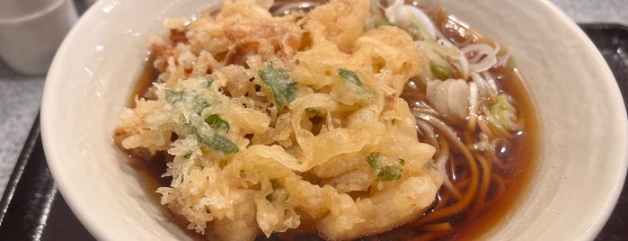 Kameya is one of 立ち食いそば.