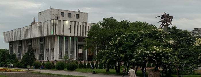 Кыргызская национальная филармония им. Т. Сатылганова is one of [Bishkek].