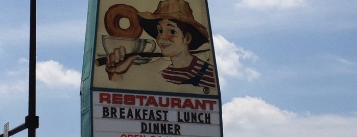 Huck Finn Restaurant is one of Tempat yang Disimpan Nikkia J.