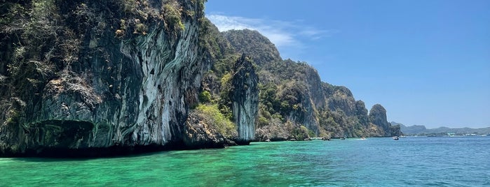 Monkey Beach is one of Phuket and Phi Phi.