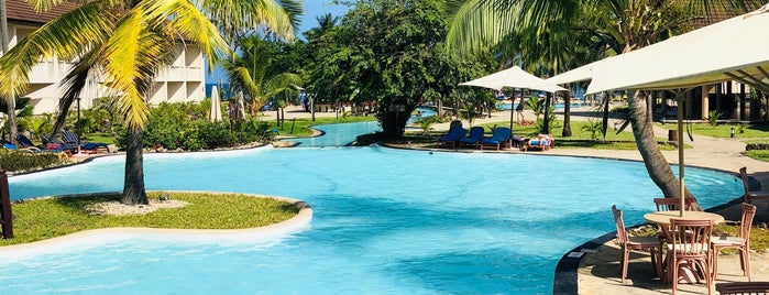 Amani Tiwi Beach Resort is one of South Coast Momabsa.