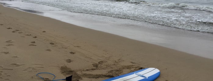 Surfing-in-Songjeong-beach is one of Busan.