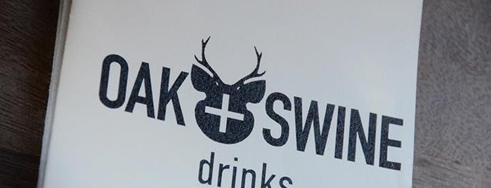 Oak + Swine is one of Gespeicherte Orte von Stacy.