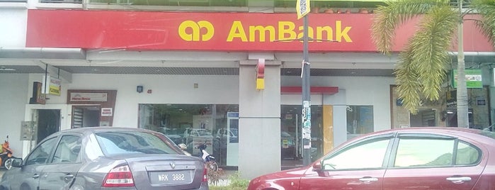 AmBank is one of สถานที่ที่ ꌅꁲꉣꂑꌚꁴꁲ꒒ ถูกใจ.