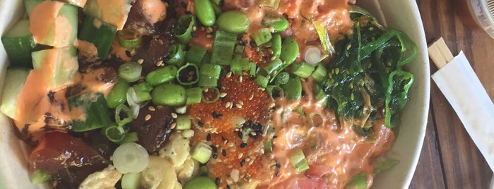 Hiroshi's Poke is one of Drew’s Liked Places.