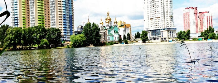 Озеро Тельбін is one of озера Києва.