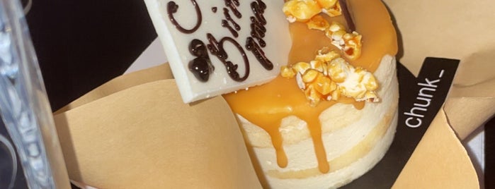 CHUNK POP UP is one of Sweet,Cakes,Dounts &Ice cream 🍨🍩🍰(Riyadh 🇸🇦 ).