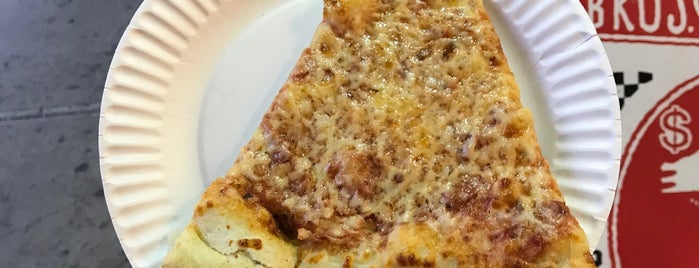 2 Bros. Pizza is one of NYC food.