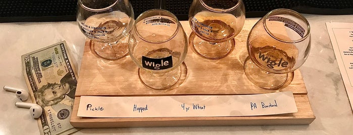 Wigle Tasting Room and Bottle Shop is one of Pitt.