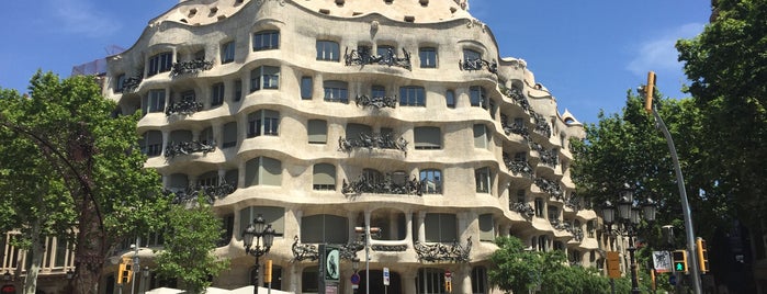 La Pedrera (Casa Milà) is one of Barcelona Tourism.