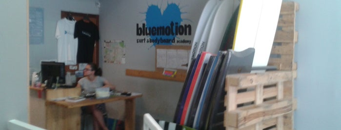 Blue Motion - surf & bodyboard academy is one of San Sebastián.