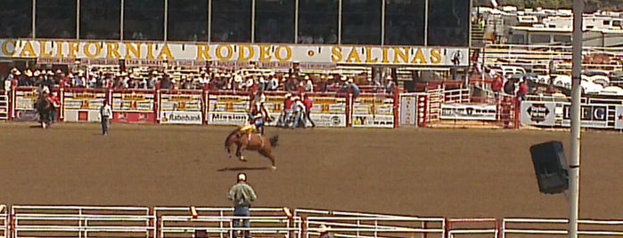 California Rodeo Salinas is one of สถานที่ที่บันทึกไว้ของ Jeff.