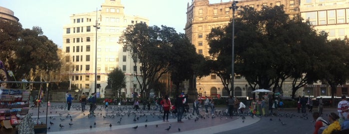 Plaza de Cataluña is one of Barcelona for Beginners.