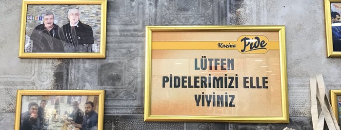 Kuzina Pide is one of Kuzgun'un Beğendiği Mekanlar.