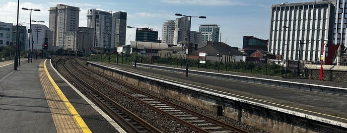 Cardiff Queen Street Railway Station (CDQ) is one of UK 2017.