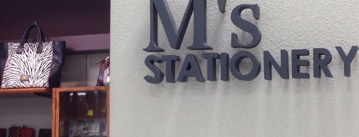 M's STATIONARY is one of Osaka.