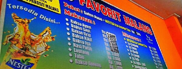 Bakso Favorit Malang is one of Bali👍🤑😜.