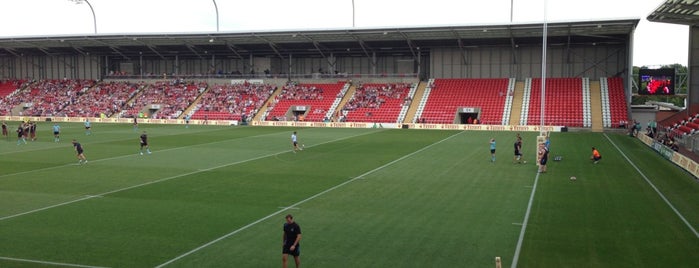 Leigh Sports Village is one of Rugby League 2014 season.
