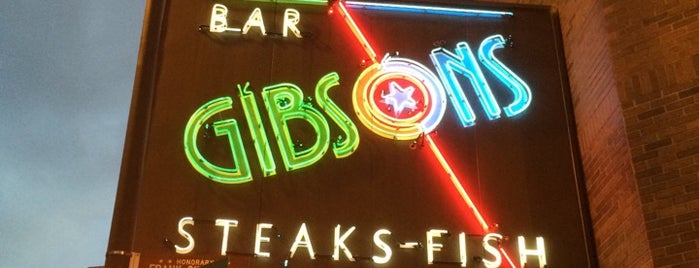 Gibsons Bar & Steakhouse is one of Chicago 02/2015.