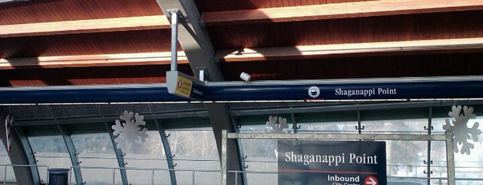 Shaganappi Point (C-Train) is one of C-Train Stations.