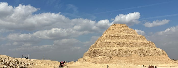 Saqqara Pyramid is one of places to see.