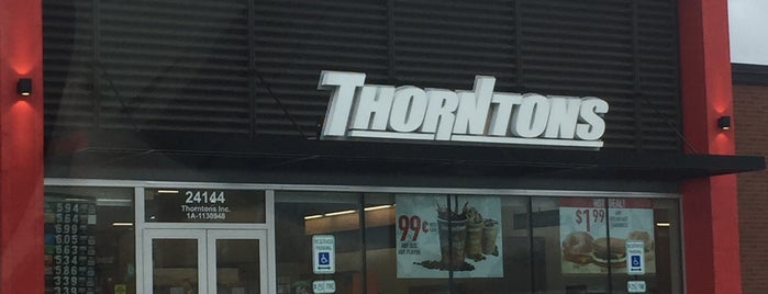 Thorntons is one of Lieux qui ont plu à Marty.