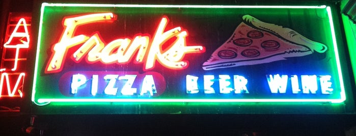 Frank's Pizza is one of Houston spots pt. 2.