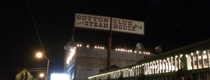 Cotton Club & Steakhouse is one of FOOD.