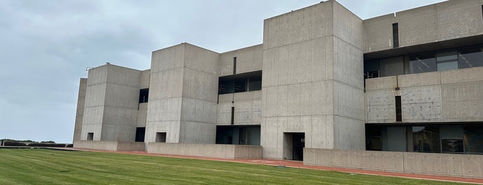 Salk Institute is one of America's Architecture.