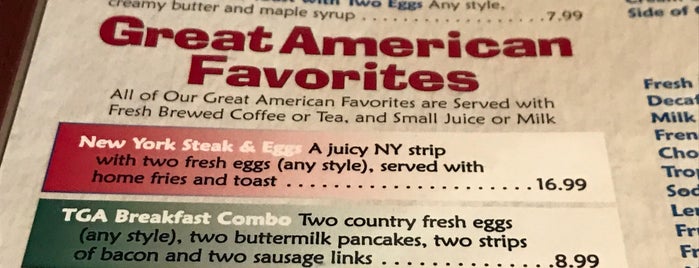 The Great American Diner and Pub is one of Places to Go.