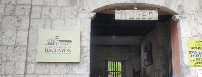 Baclayon Ecclesiatical Museum is one of Internship Destinations.