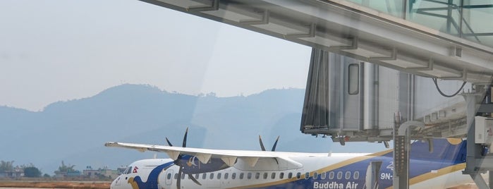 Pokhara Airport (PKR) is one of Aeropuerto i've visited.