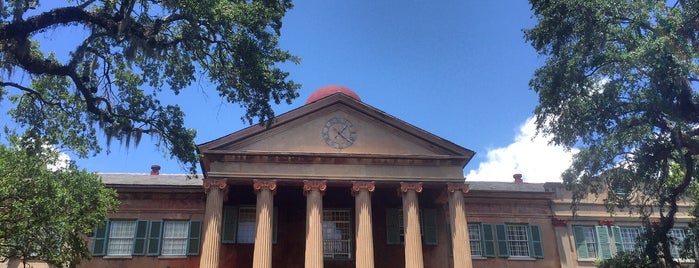 Harrison Randolph Hall is one of most frequently visited.