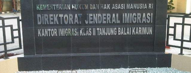 Kantor Imigrasi Tg.Balai Karimun is one of mE.