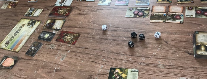 The Dice Cup is one of Board game cafés.