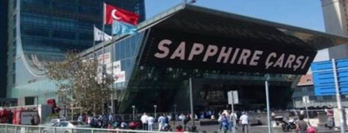Sapphire Çarşı is one of istanbulda gittiğim avmler.