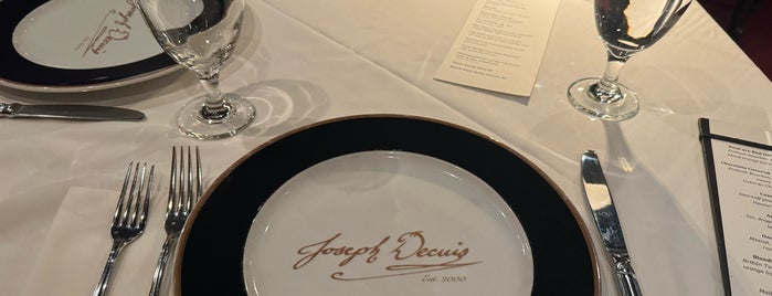 Joseph Decuis is one of to eat list.
