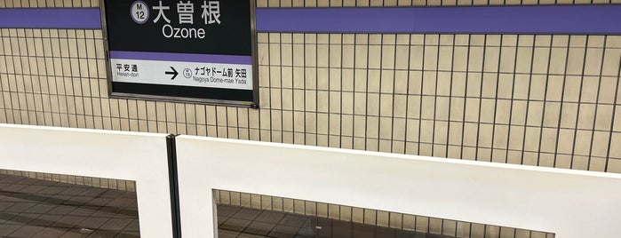 名城線 大曽根駅 (M12) is one of Hideyukiさんのお気に入りスポット.