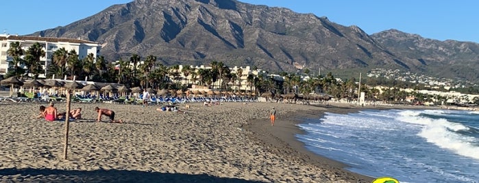 Levante Beach Club is one of Marbella.